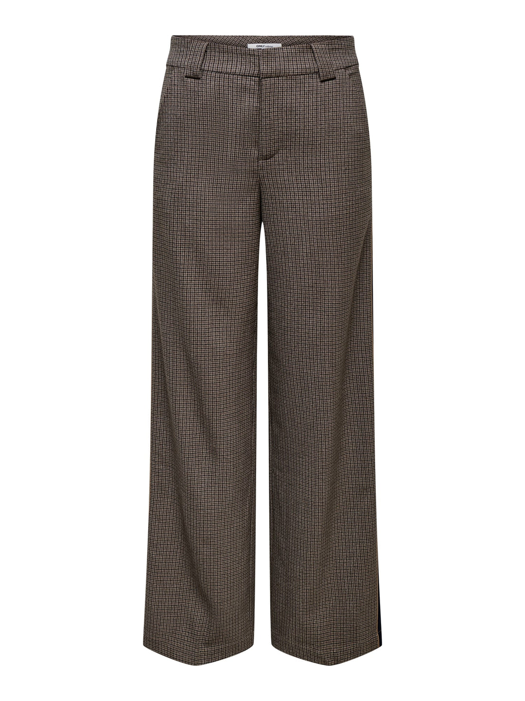 Only Alvia lange broek bruin dessin – dames - L32