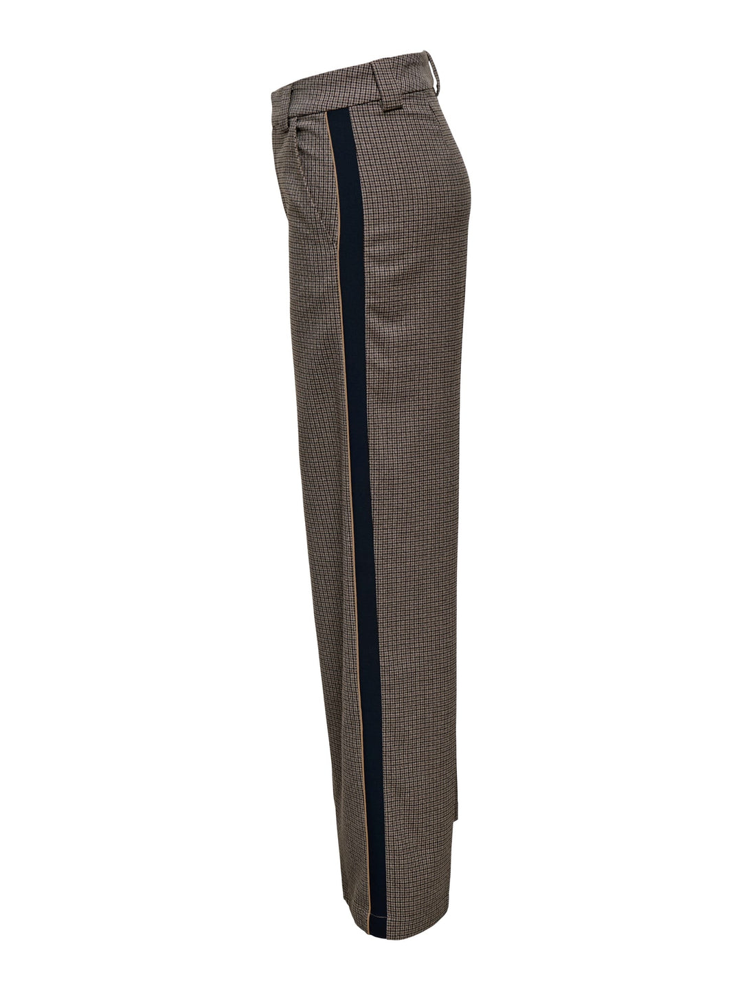 Only 15363521 Alvia tailored broek bruin dessin - L32
