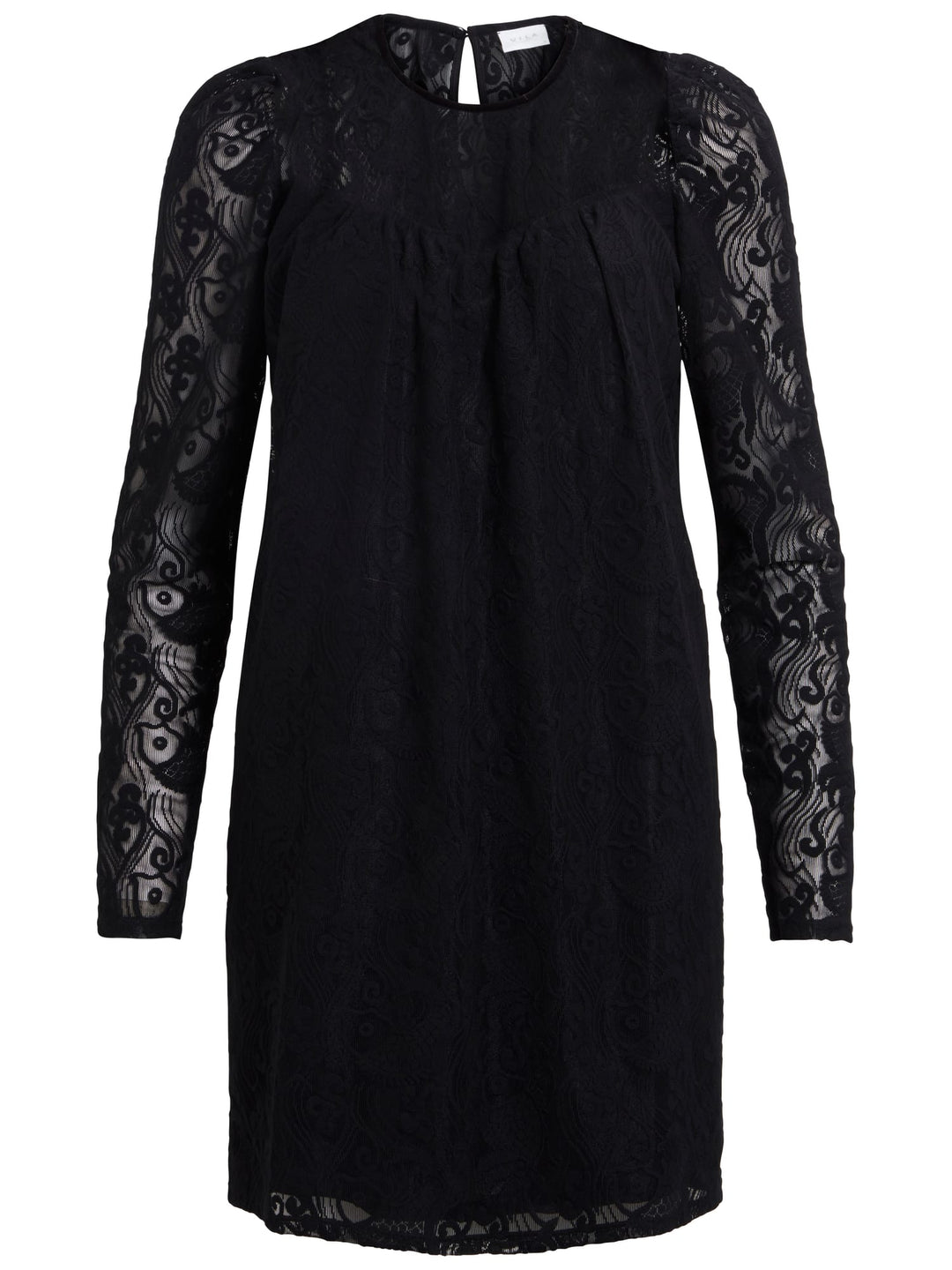 Vila Vitell Dress zwart – jurk kort dames