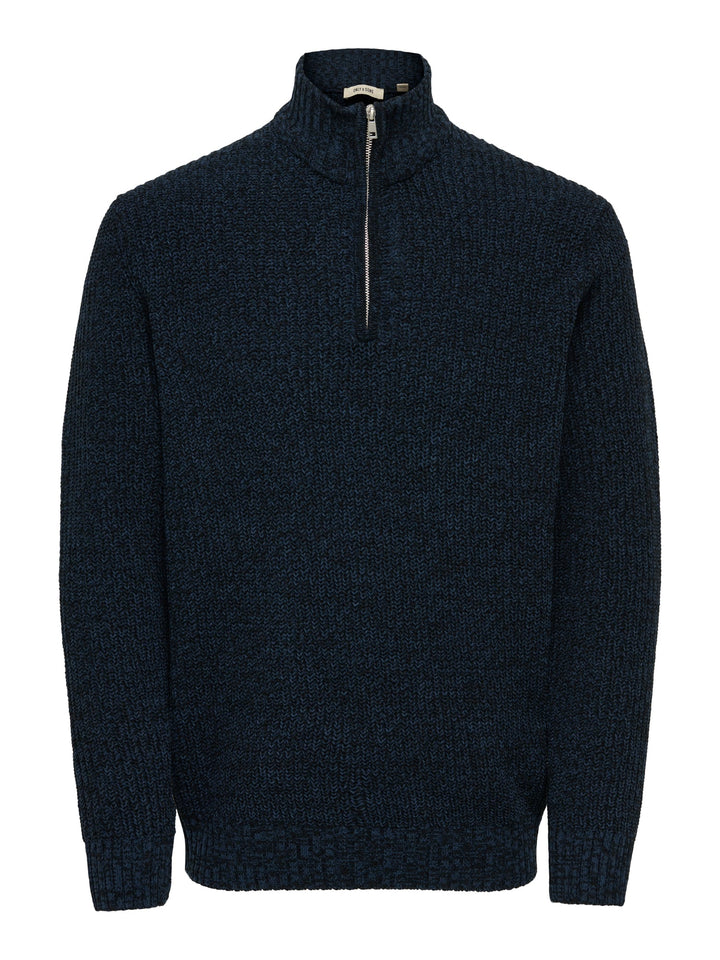ONLY & SONS gebreide pullover rafblauw – heren