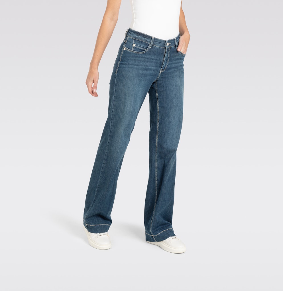 MAC jeans loose fit dames – 5441 0351L - Blue Denim - L34