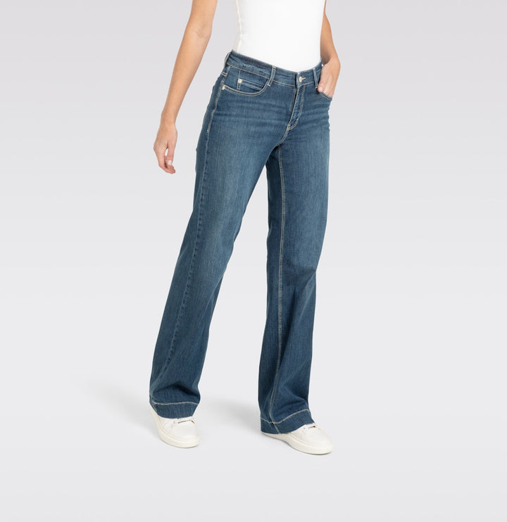 MAC jeans loose fit dames – 5441 0351L - Blue Denim - L34