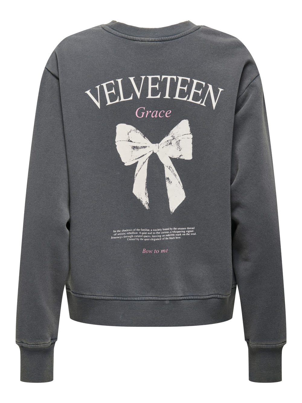 Only 15364969 lucinda sweatshirt antraciet