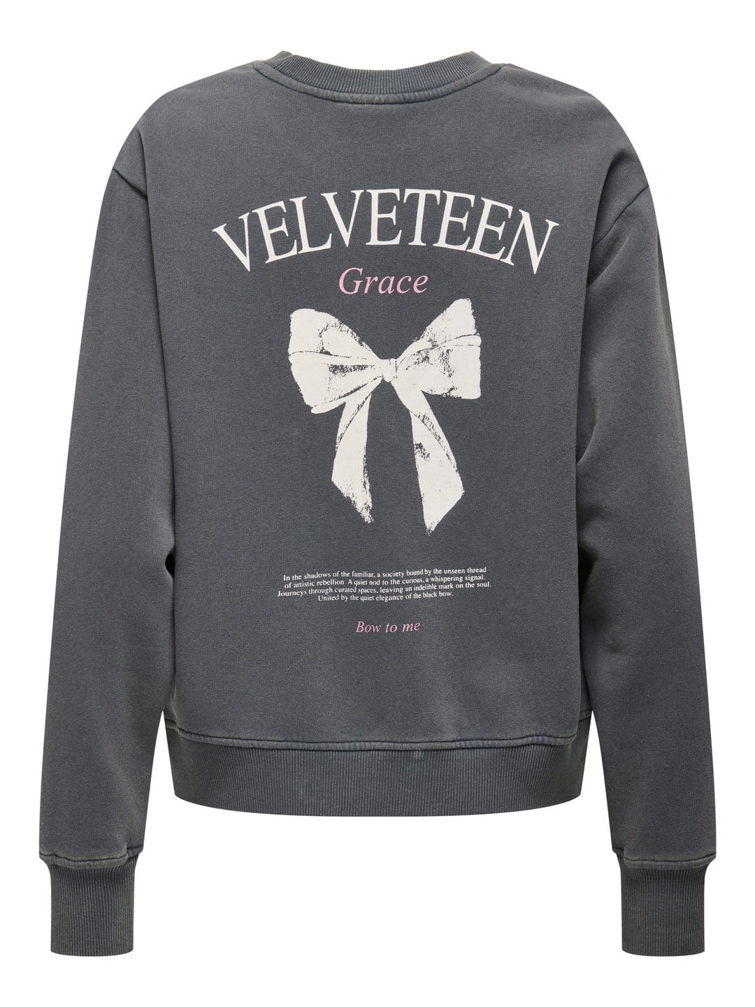 Only 15364969 lucinda sweatshirt antraciet