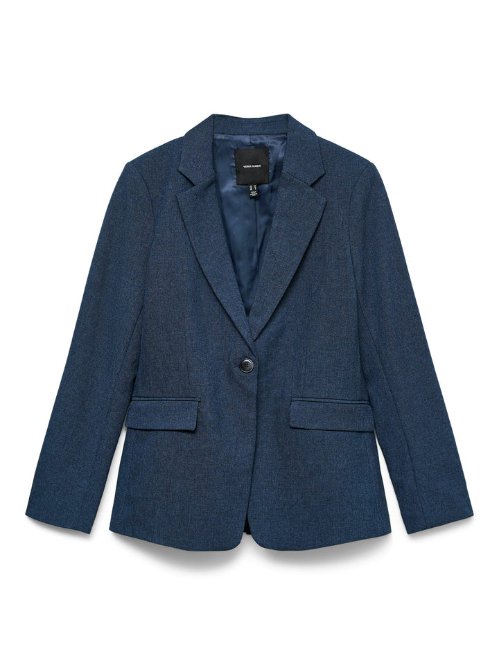VERO MODA VMFALKE blazer dames blauw denim - Blue Denim