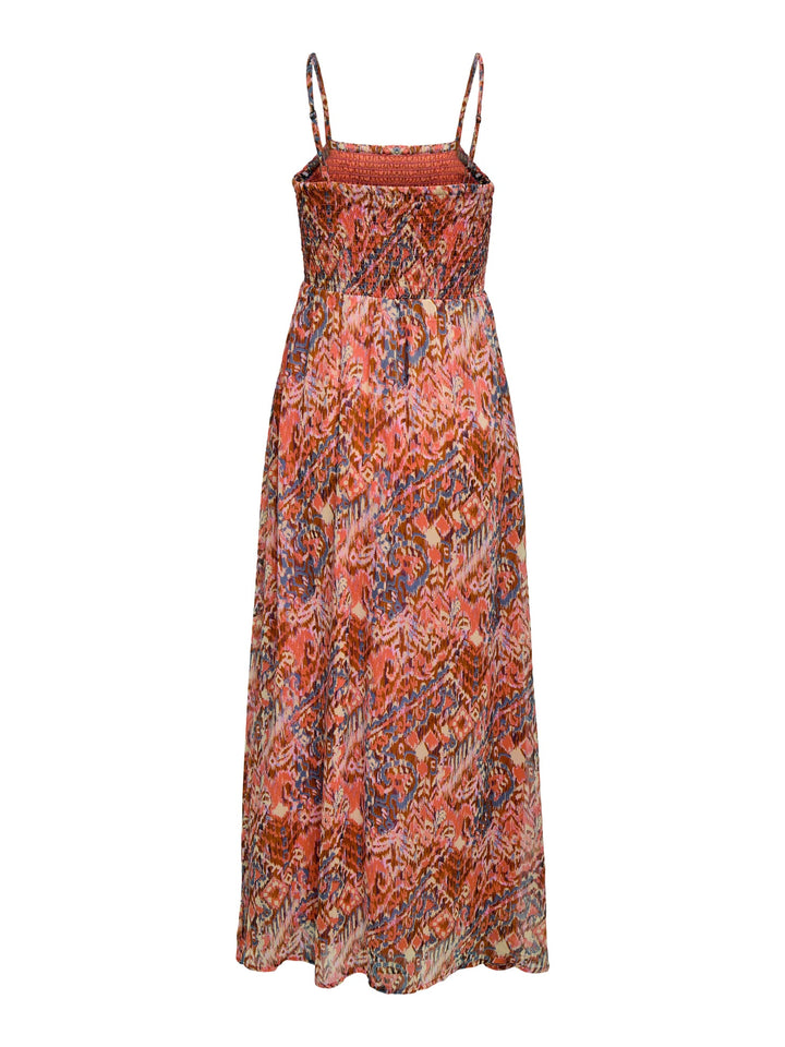 Only 15352634 Elena jurk maxi dames roze dessin