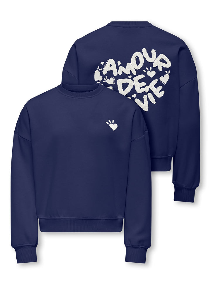 Kids Only Tammie sweater rafblauw – meisjes