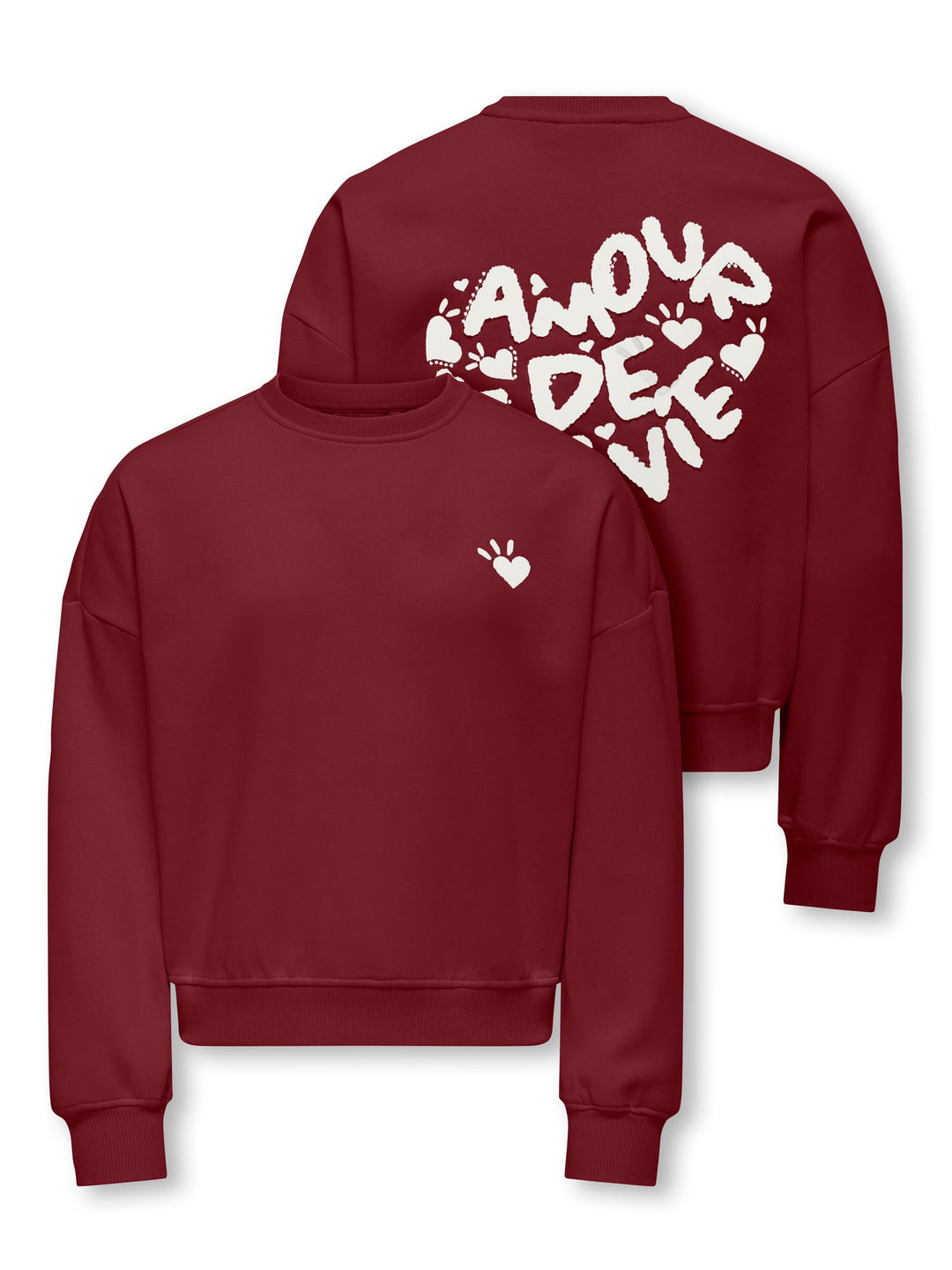 Kids Only Tammie bordeaux sweater meisjes