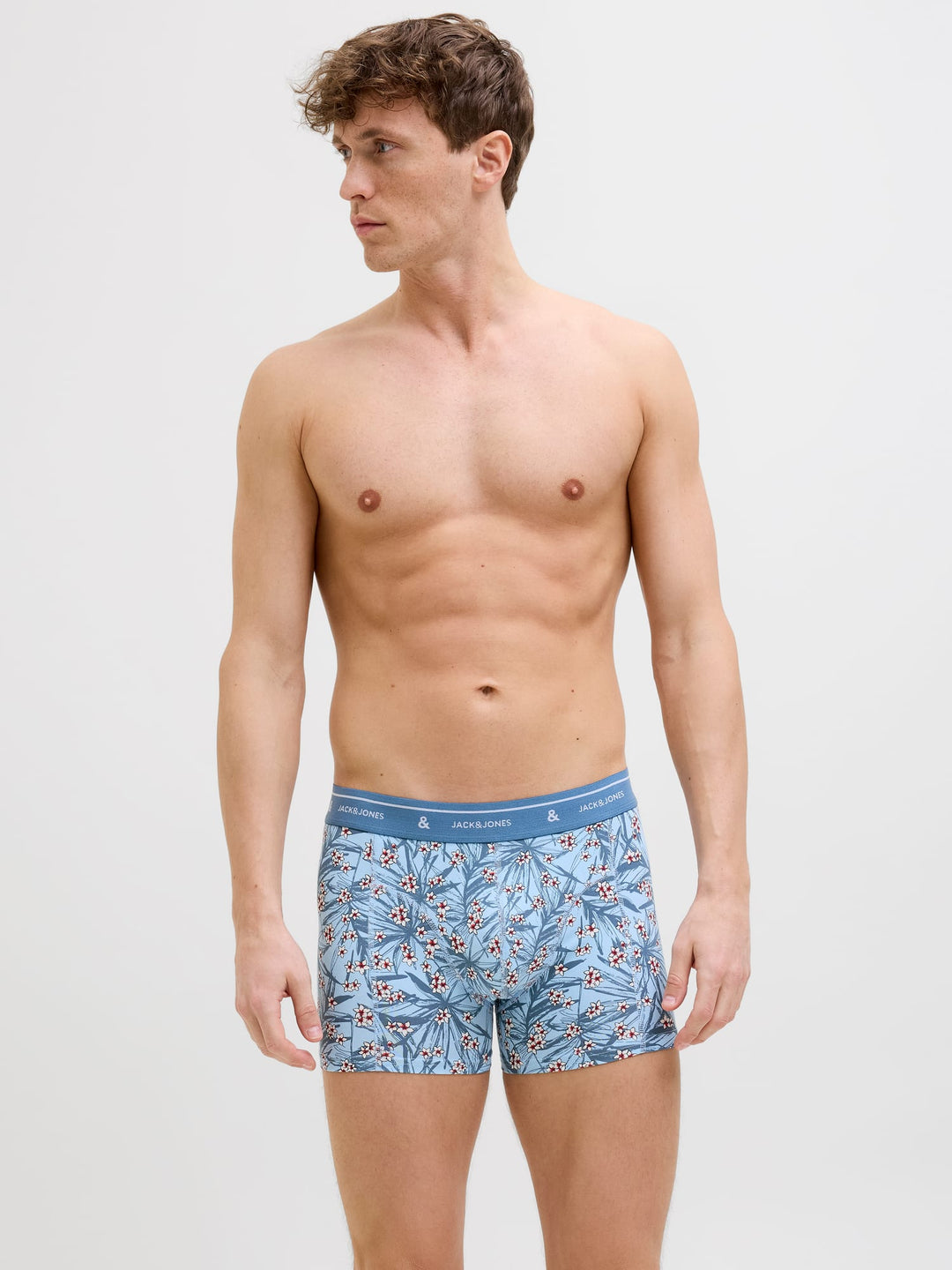 Jack & Jones boxershort heren blauw dessin – Zach