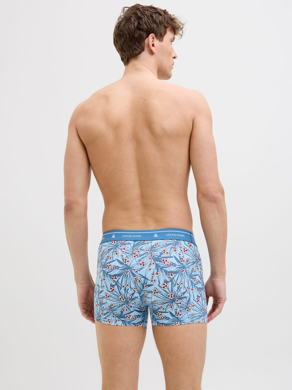Jack & Jones boxershort heren blauw dessin – Zach