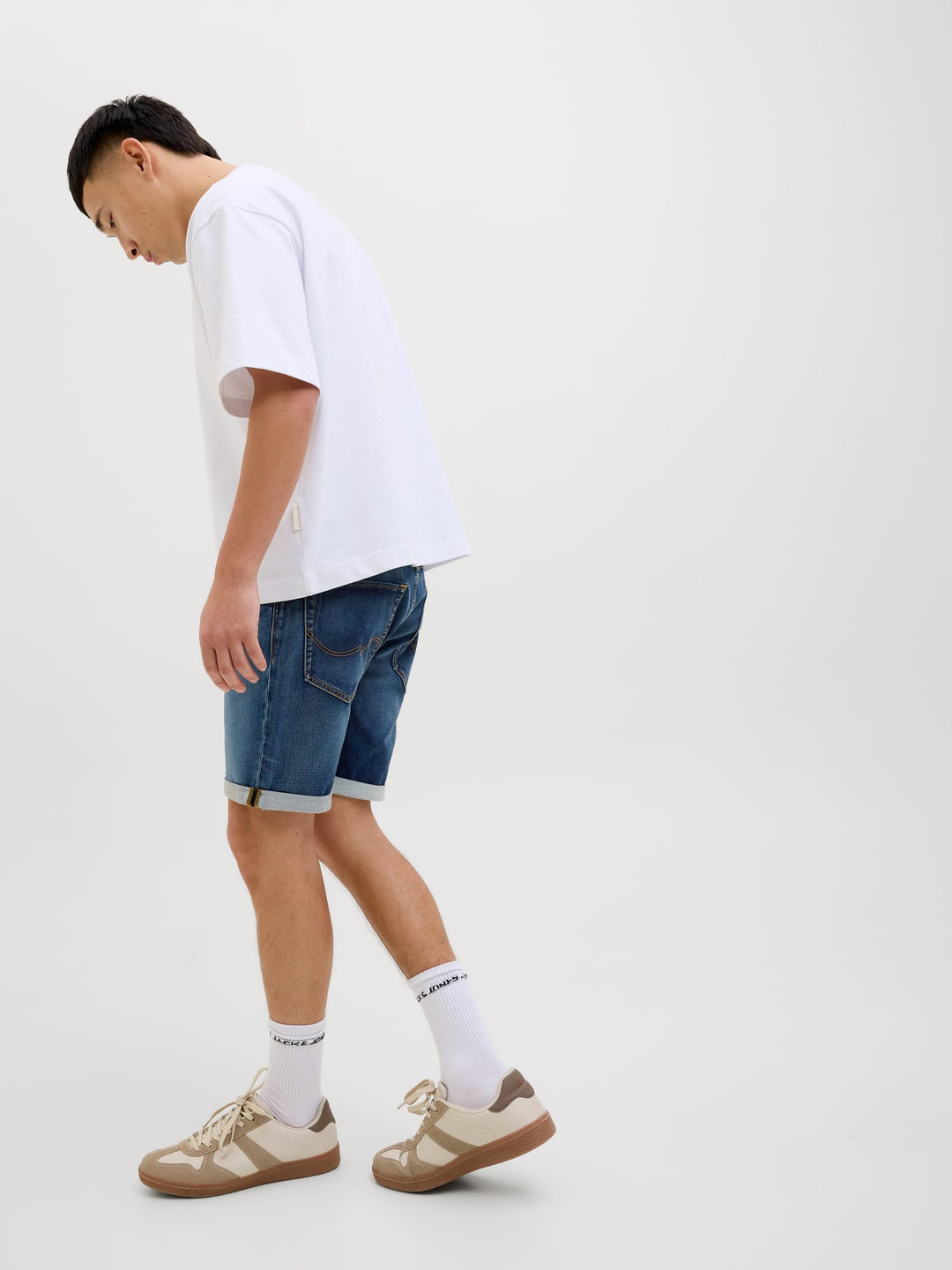 Jack & Jones Rick denim shorts – heren - Blue Denim