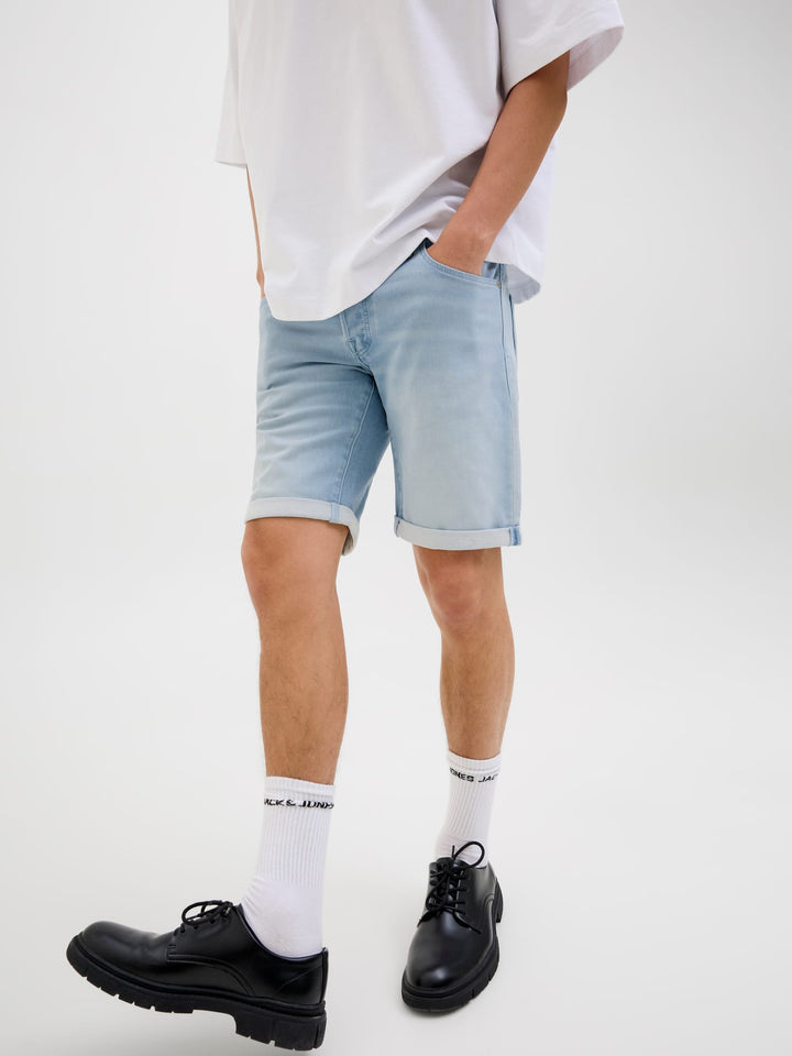 Jack & Jones Rick short denim heren – blue denim