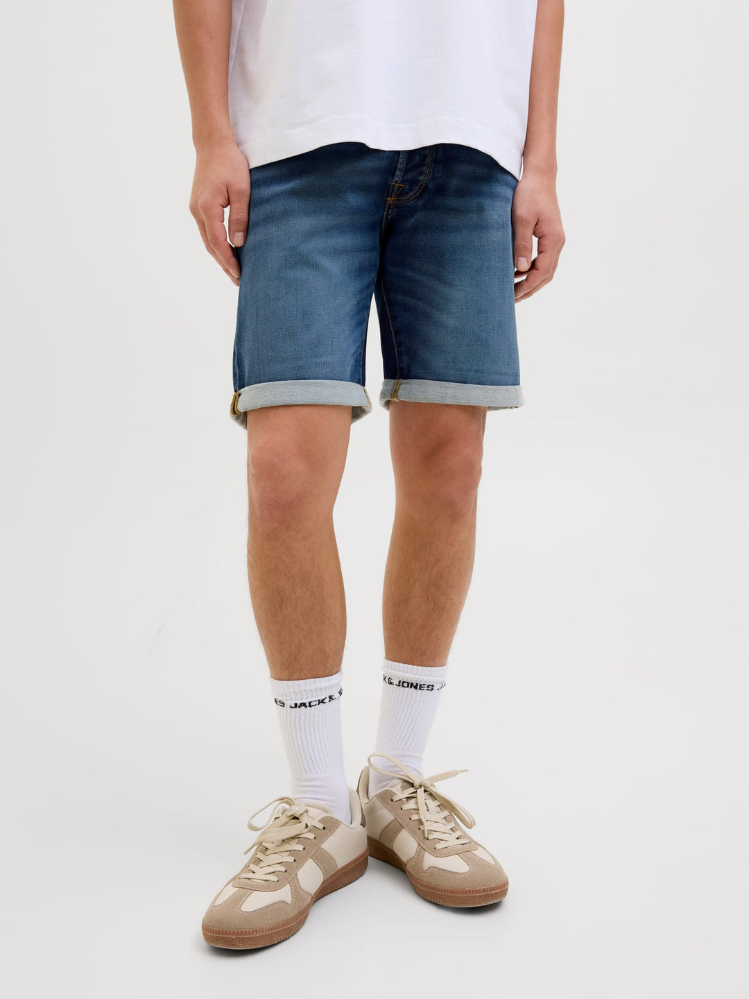 Jack & Jones Rick denim shorts – heren - Blue Denim