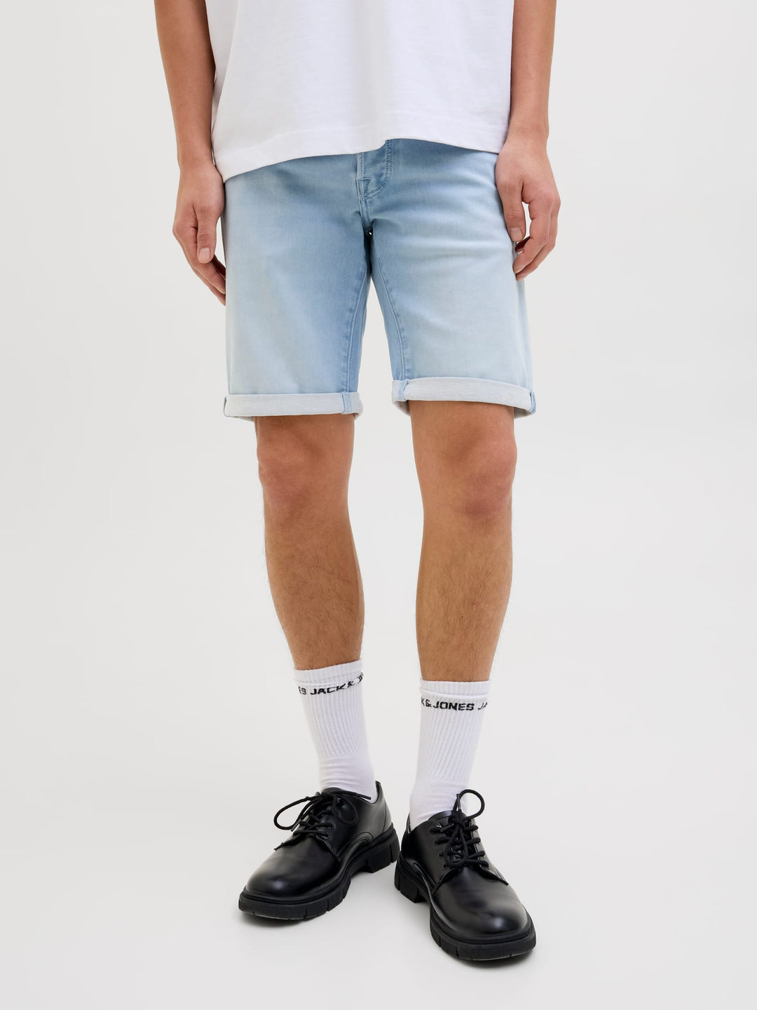 Jack & Jones Rick short denim heren – blue denim