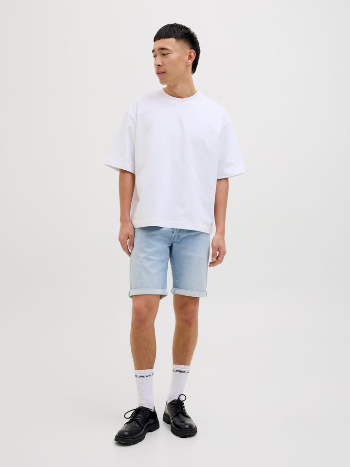 Jack & Jones Rick short denim heren – blue denim