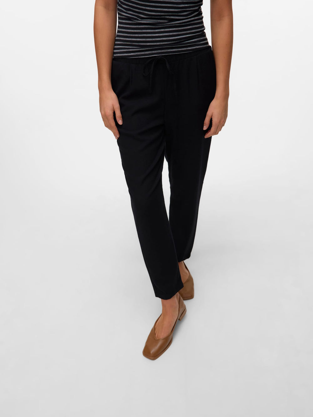 VERO MODA 7/8 broek dames zwart – VMJESMILO MW ANKLE PANTS