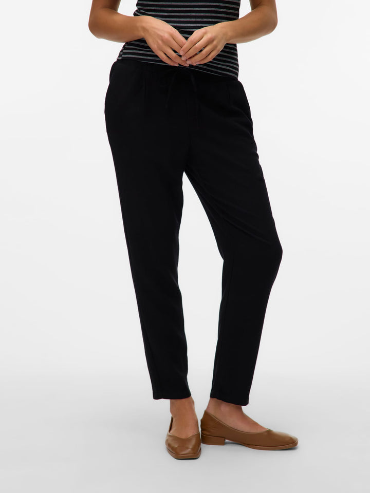 VERO MODA 7/8 broek dames zwart – VMJESMILO MW ANKLE PANTS