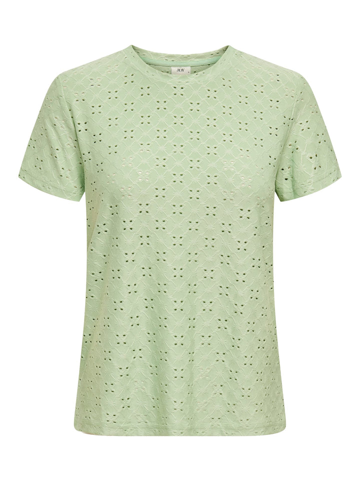 Jacqueline de Yong Cathinka T-shirt olijf – dames