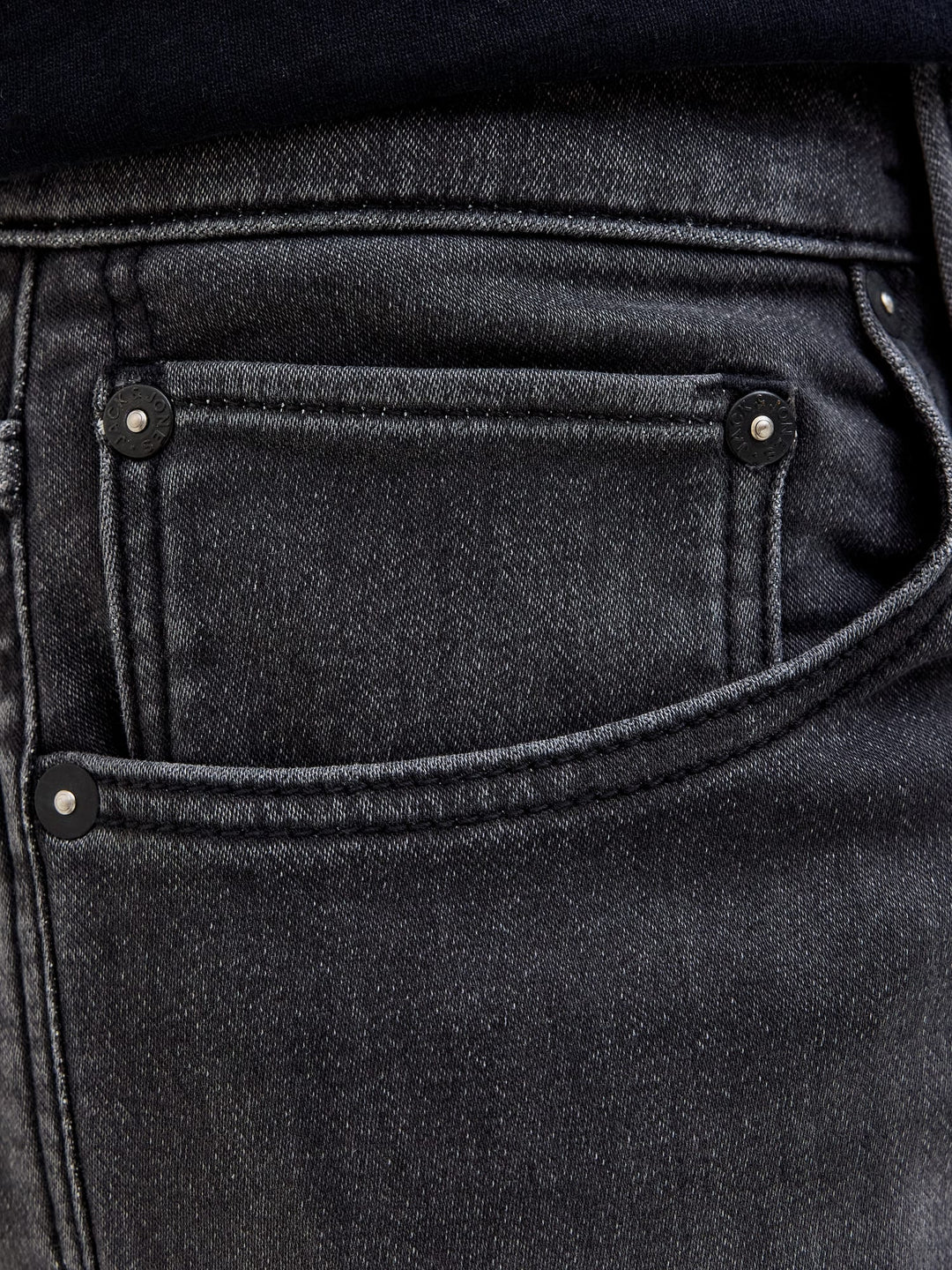 Jack & Jones Rick short denim zwart – heren - Black Denim
