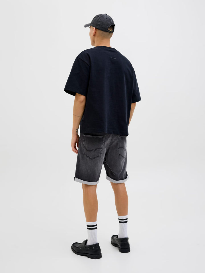 Jack & Jones Rick short denim zwart – heren - Black Denim