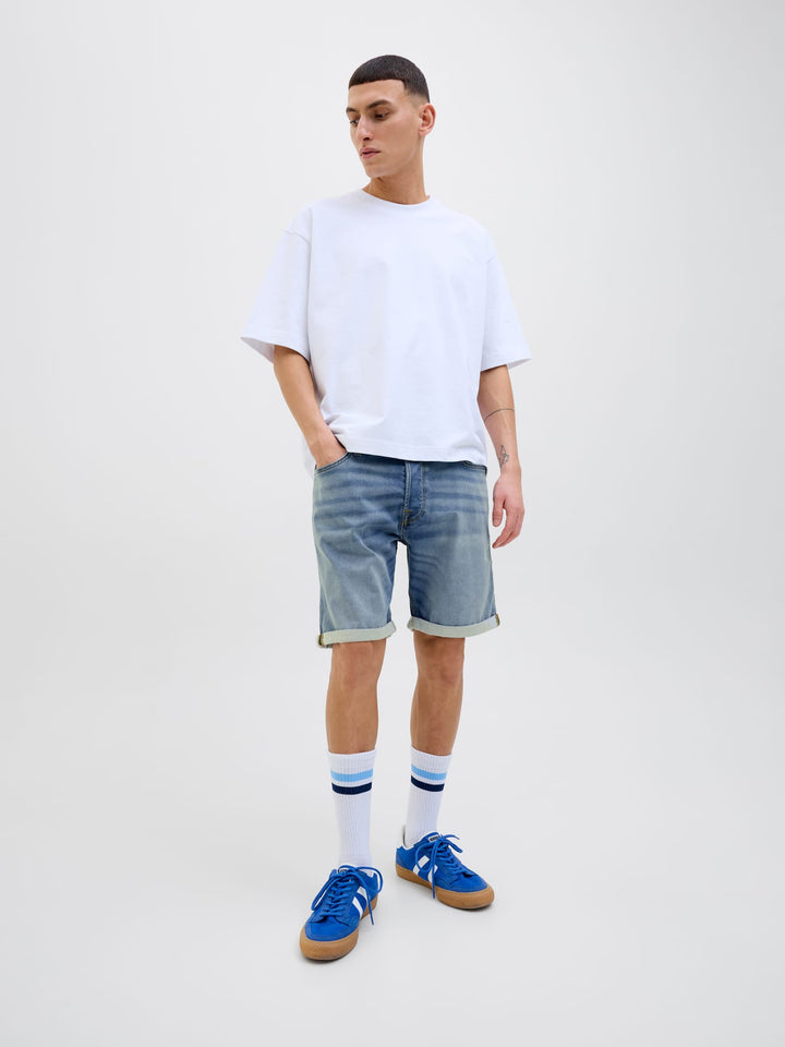 Jack & Jones Rick denim shorts – heren - Blue Denim