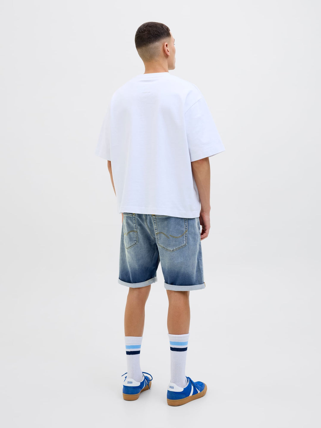 Jack & Jones Rick denim shorts – heren - Blue Denim