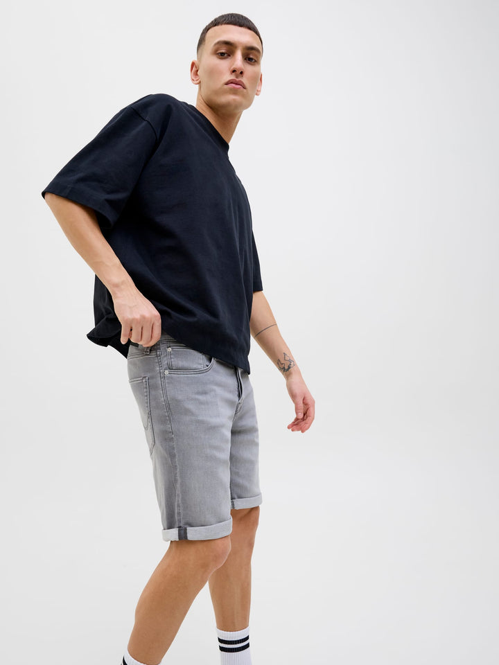 Jack & Jones Rick short denim heren – grey denim