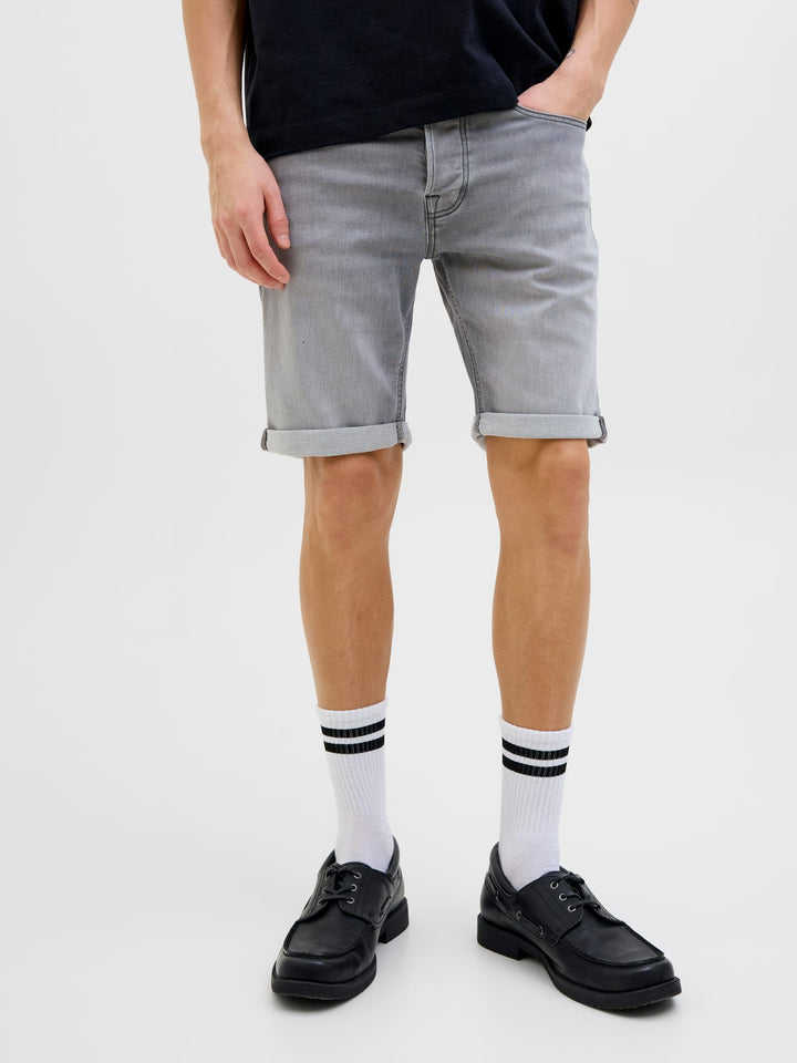 Jack & Jones Rick short denim heren – grey denim