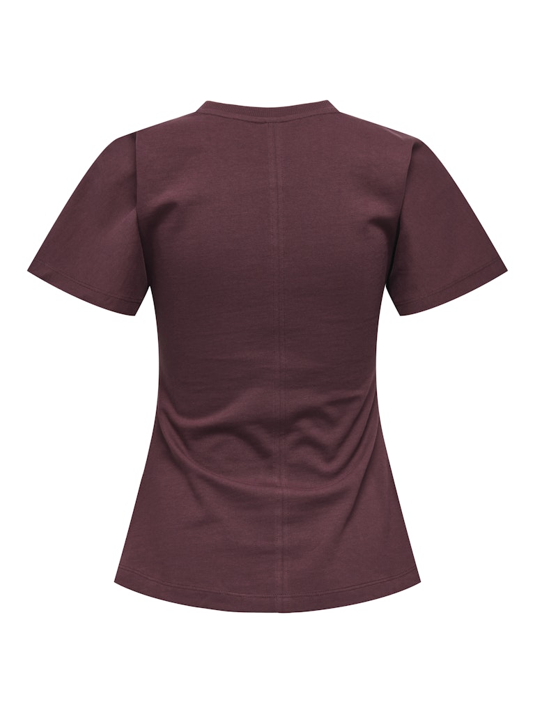Only 15365258 Marie T-shirt bordeaux – dames