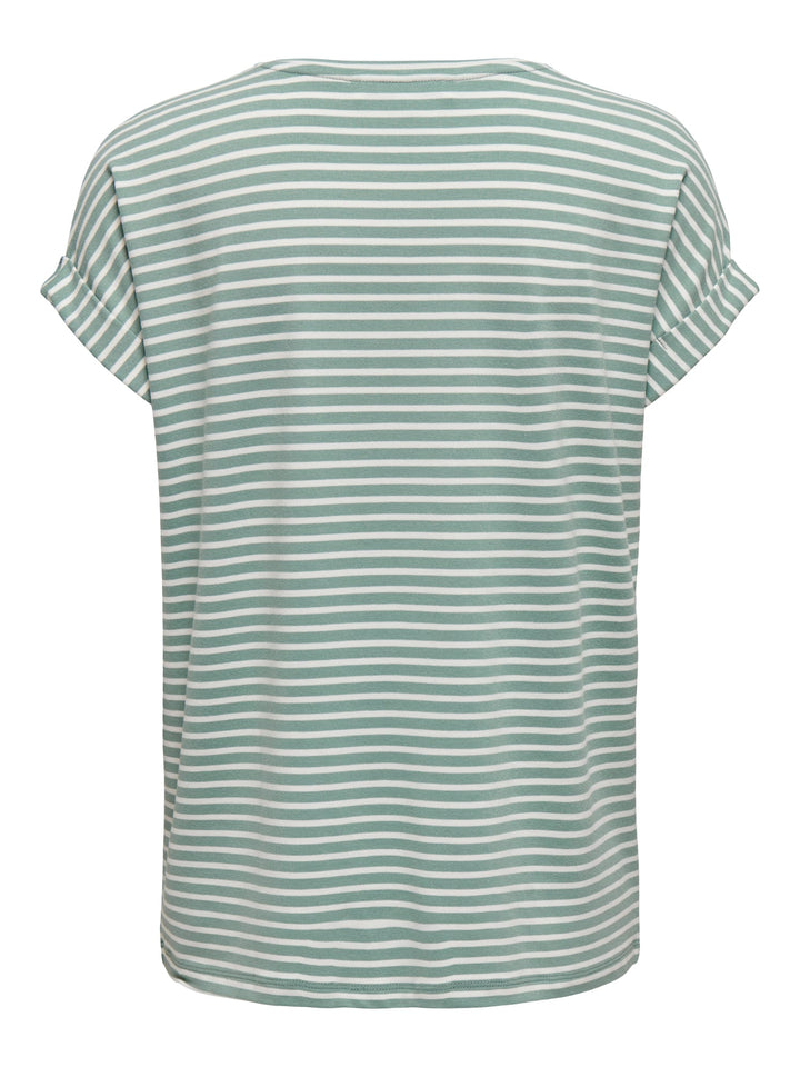 Only 15206243 moster t-shirt k/m dames groen dessin