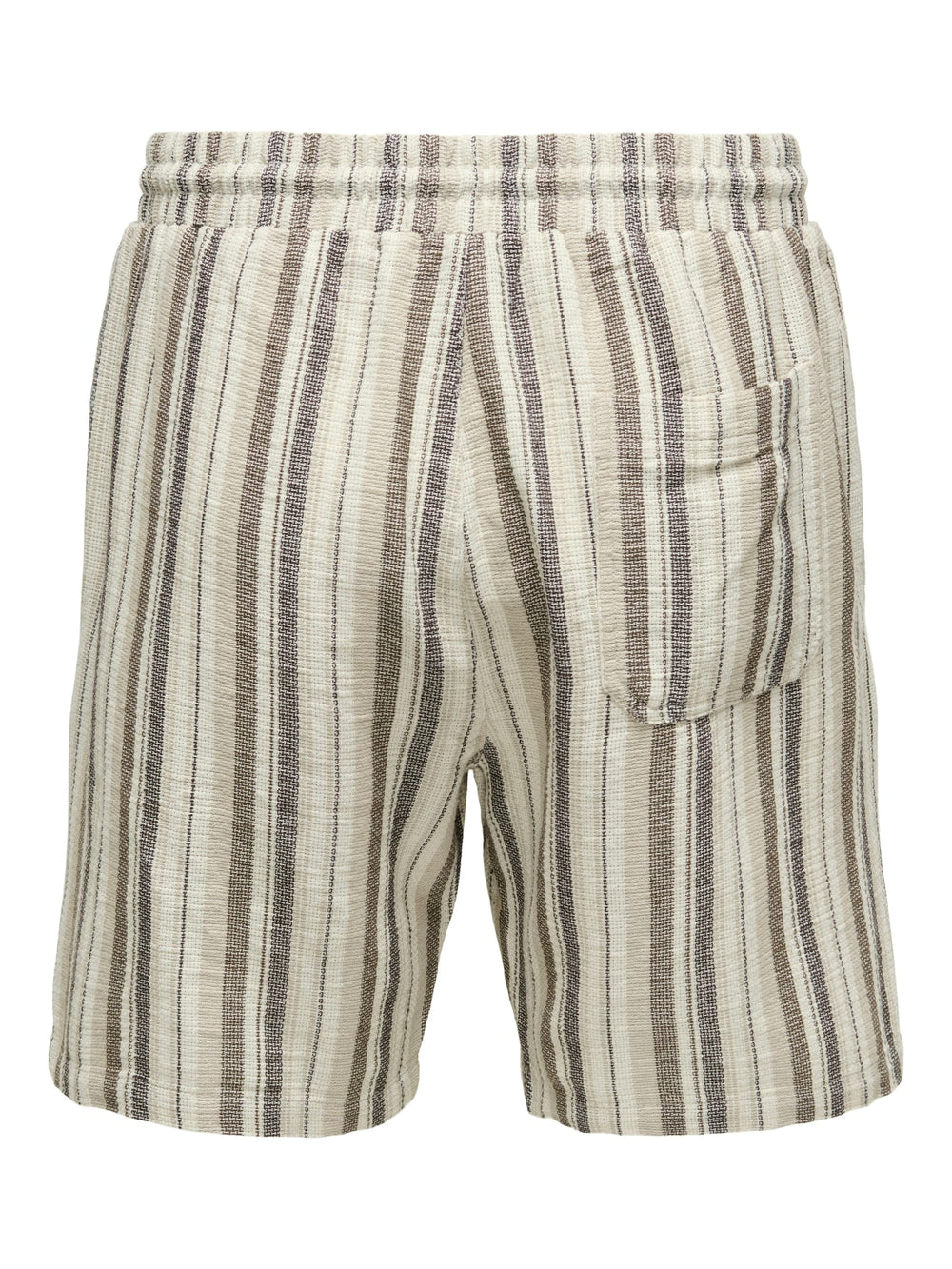 ONLY & SONS Trev short heren bruin dessin