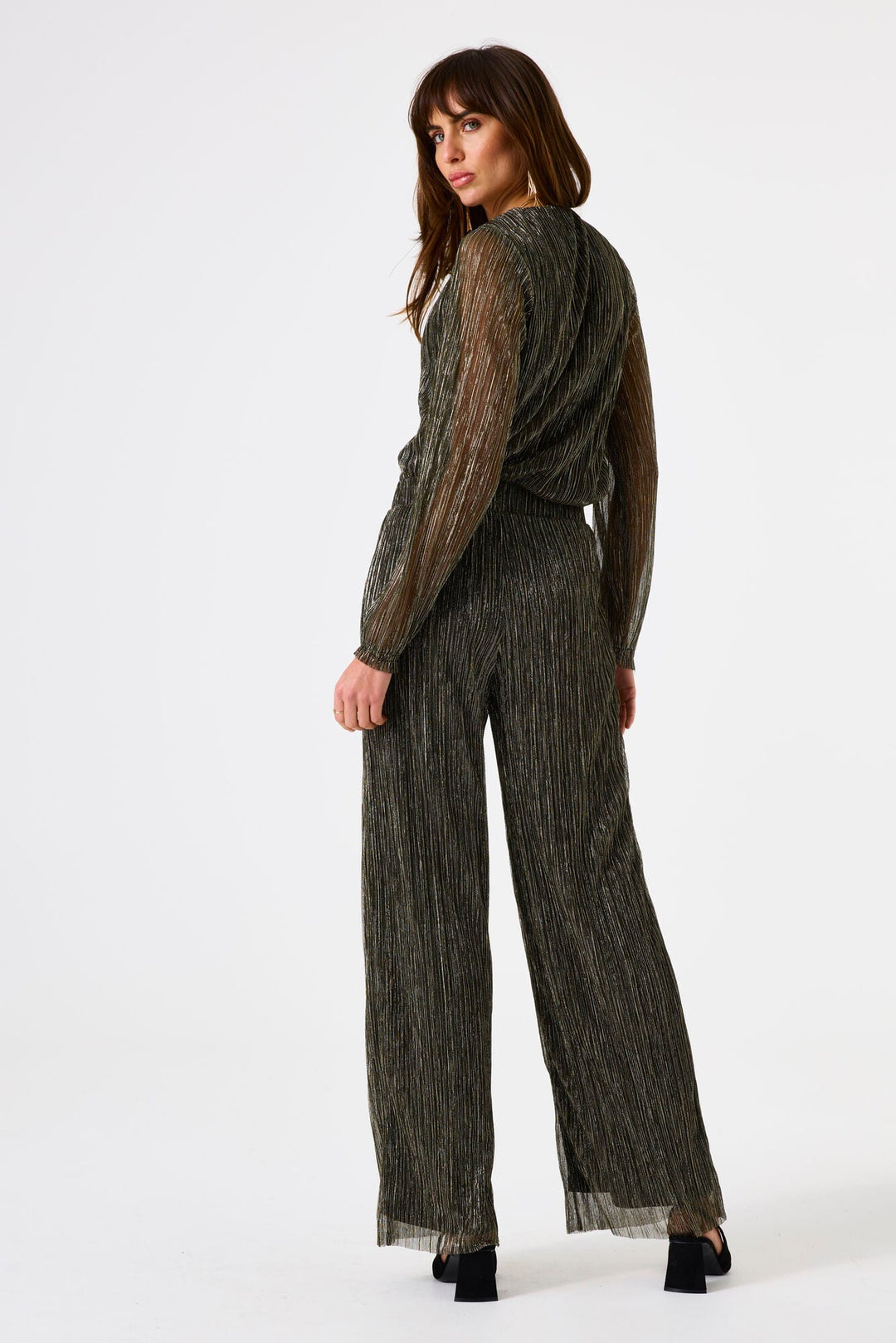Garcia woman K50011 top l/m dames goudkleurig