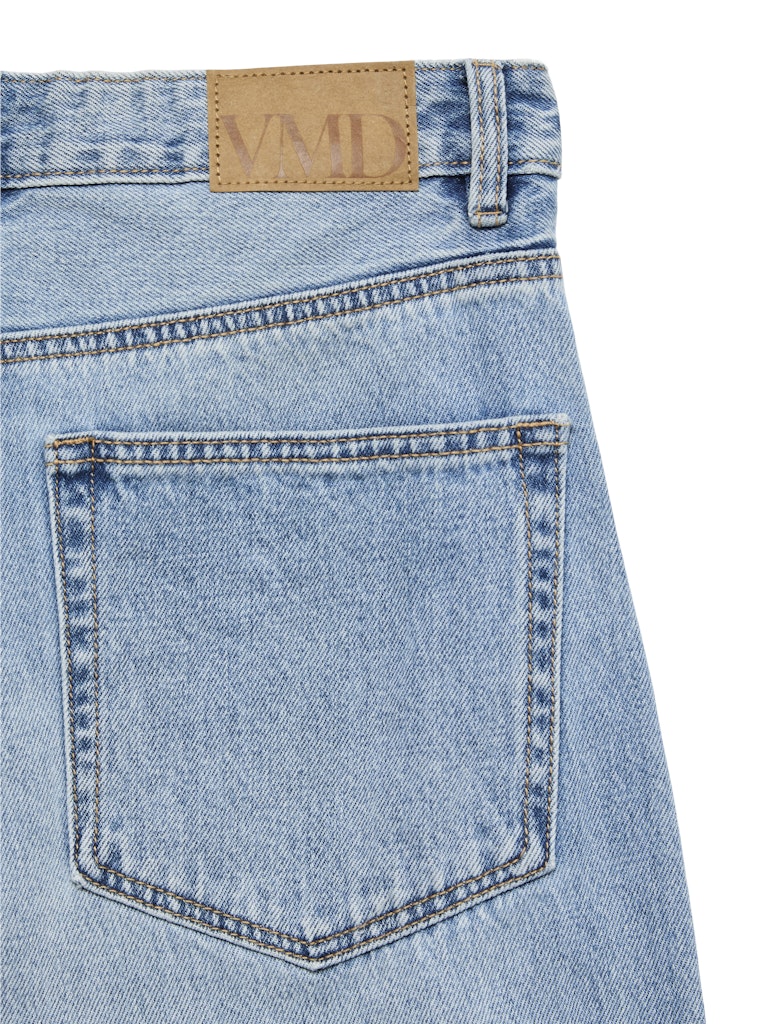 VERO MODA VMZELDA HR BAREEL JEANS – dames loose fit - Blue Denim - L32