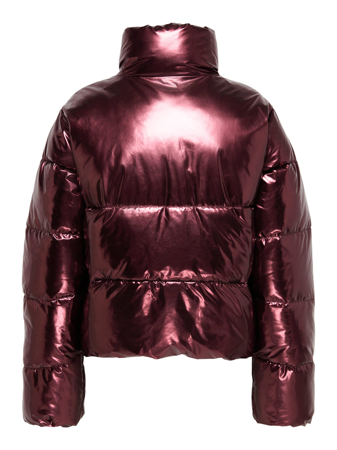 Only 15330925 Pearl puffer jacket cerise – dames