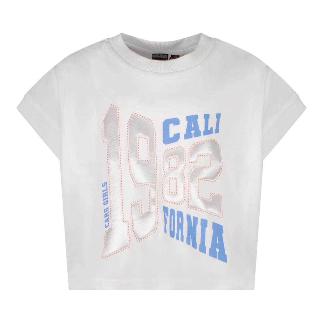 Cars Girls T-shirt wit dessin – meisjes