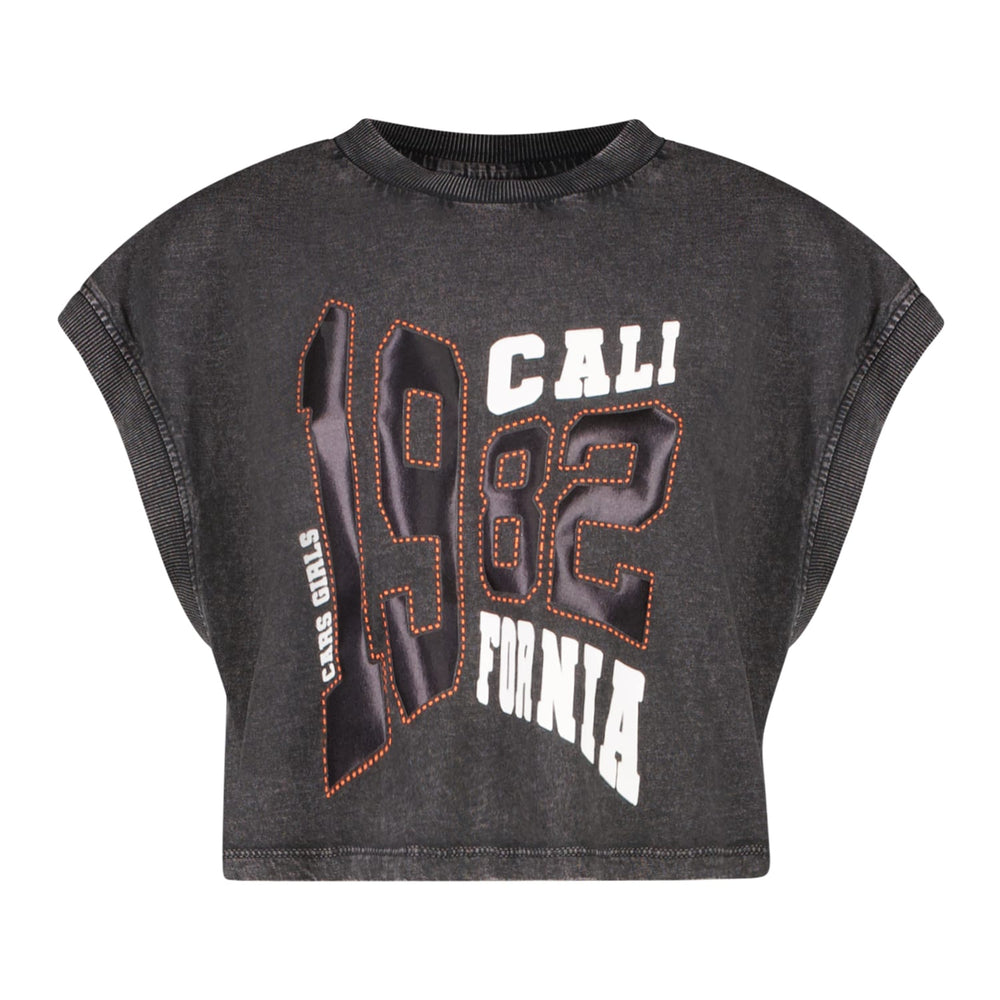 Cars Girls 26575 T-shirt zwart – meisjes