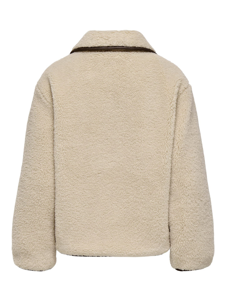 Jacqueline de Yong 15365773 Noella – winterjas dames - Beige