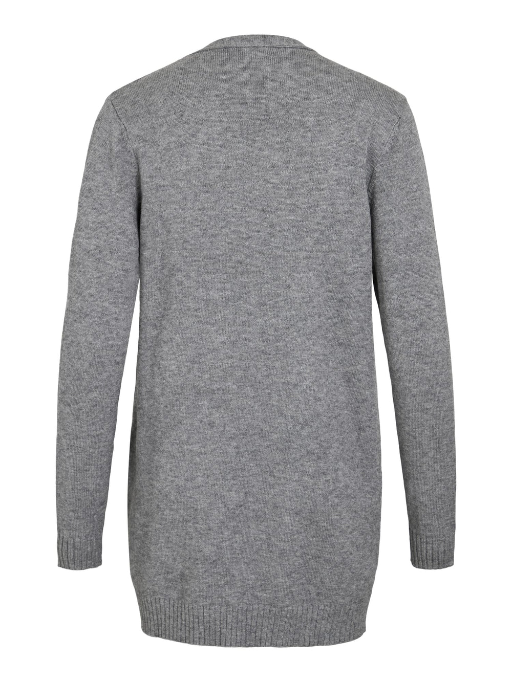 Vila VIRIL OPEN L/S KNIT CARDIGAN - dames vest grijs