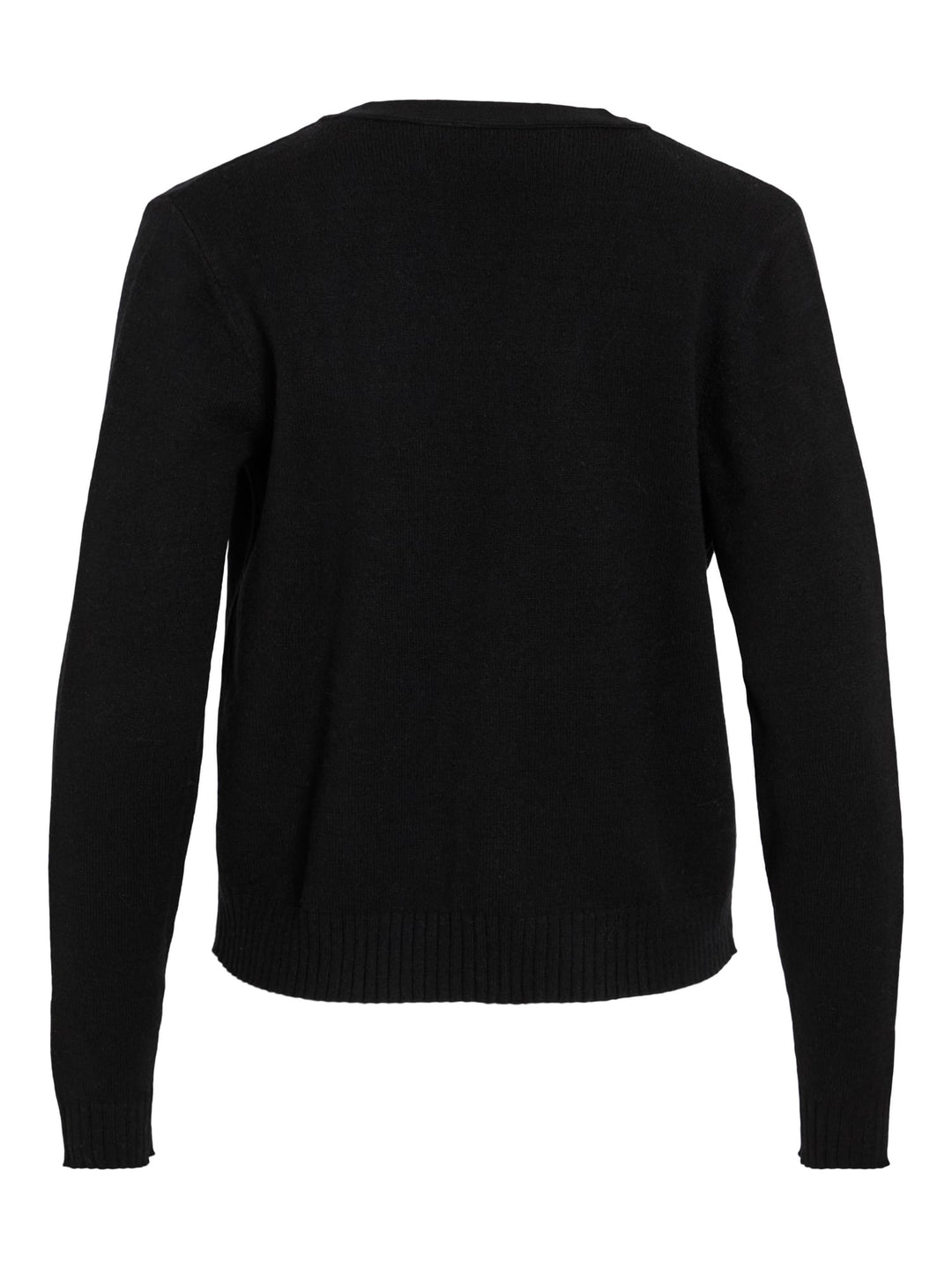 Vila 14060800 Ril vest gebreid zwart – dames