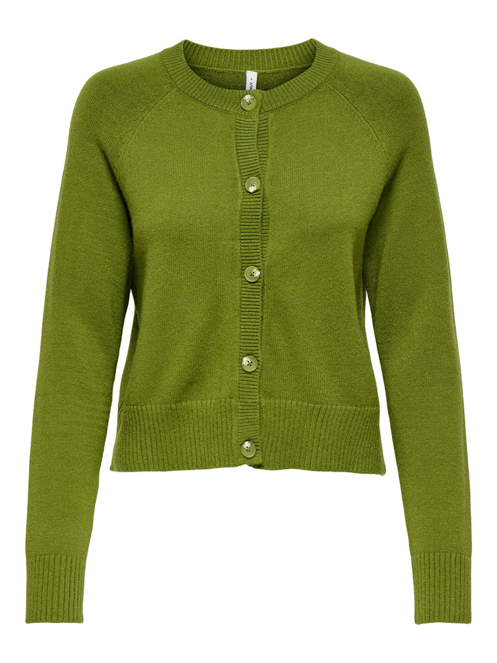 Only ONLKATIA gebreid vest groen – dames