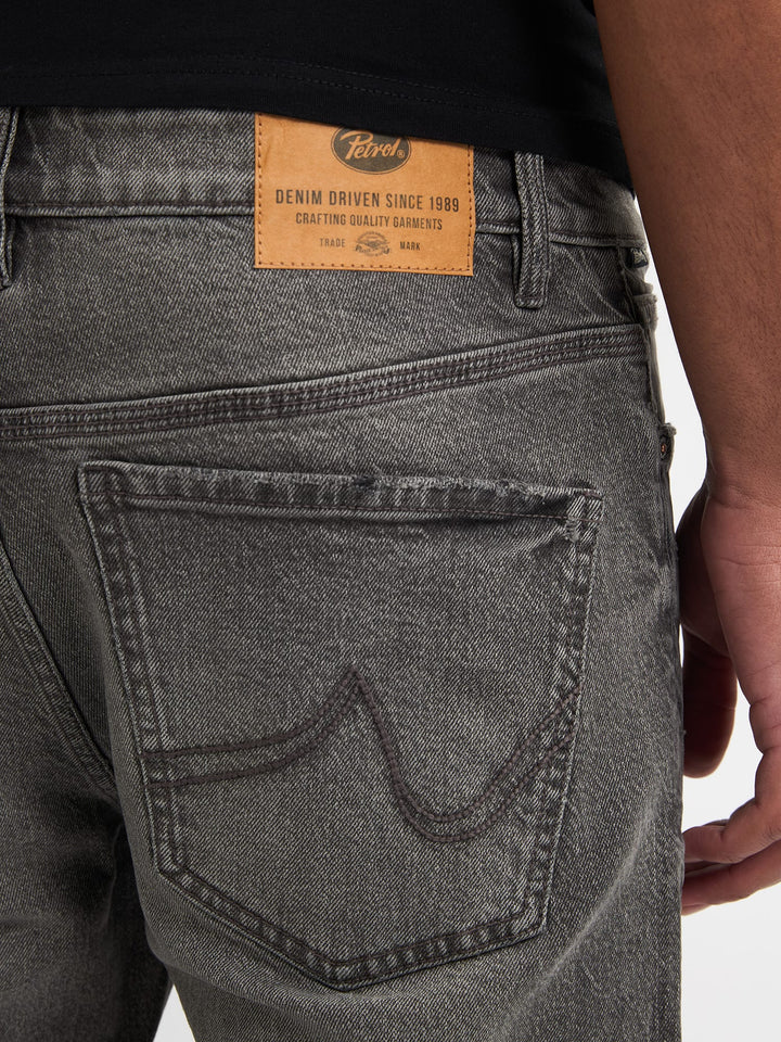 Petrol men Lewis Loose fit 9705 jeans zwart – heren - Black Denim - 34