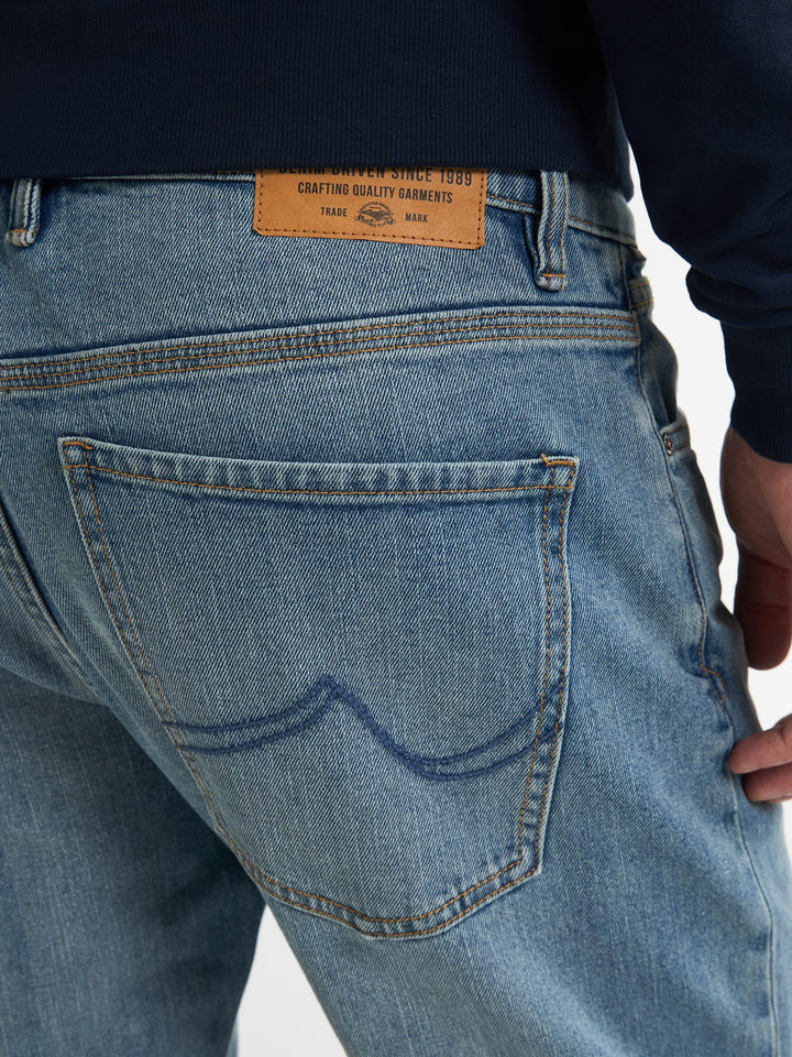 Petrol men Lewis Loose fit 5700 jeans – heren - Blue Denim - L34