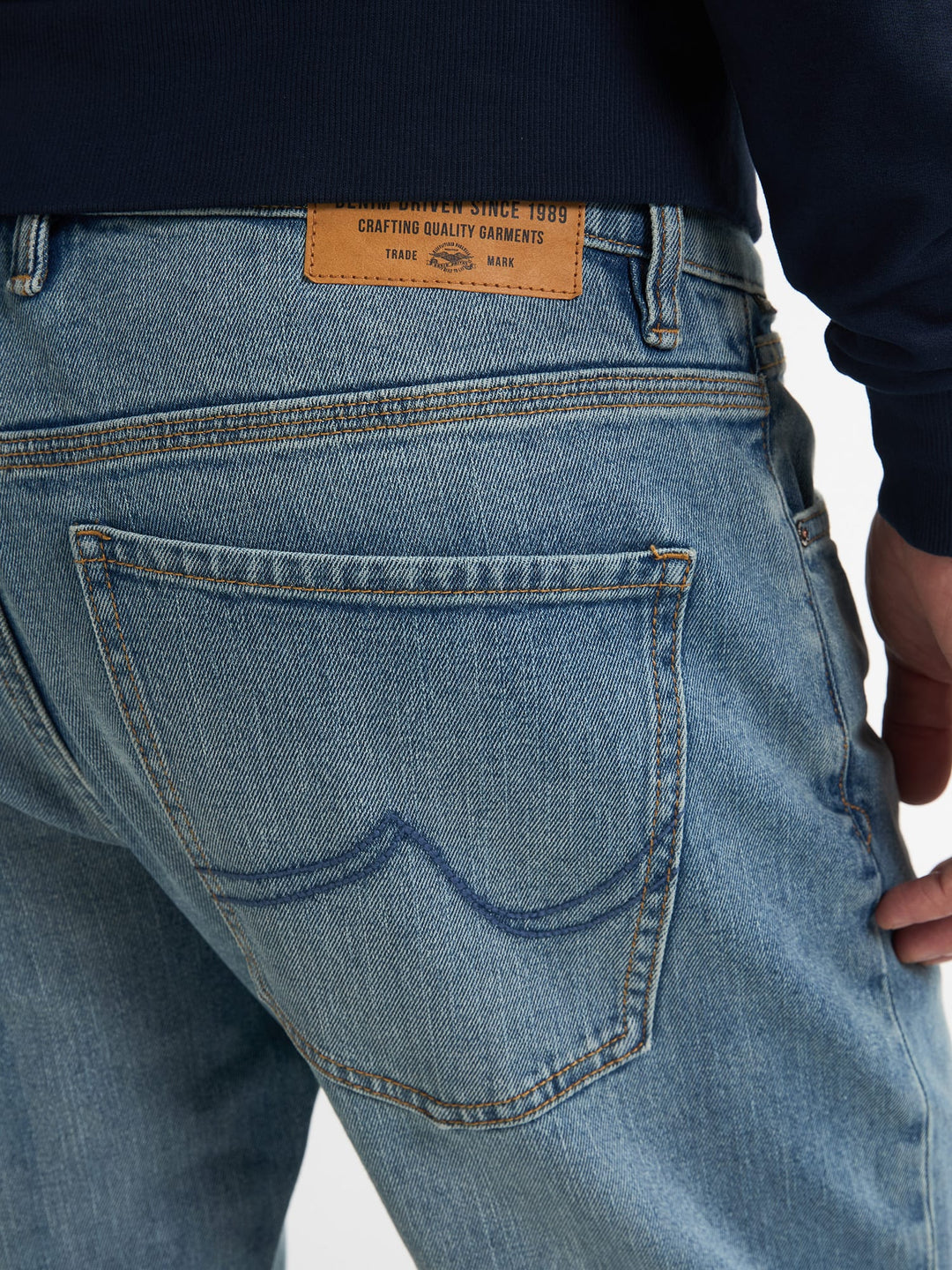 Petrol men Lewis Loose fit 5700 jeans – heren - Blue Denim - L32