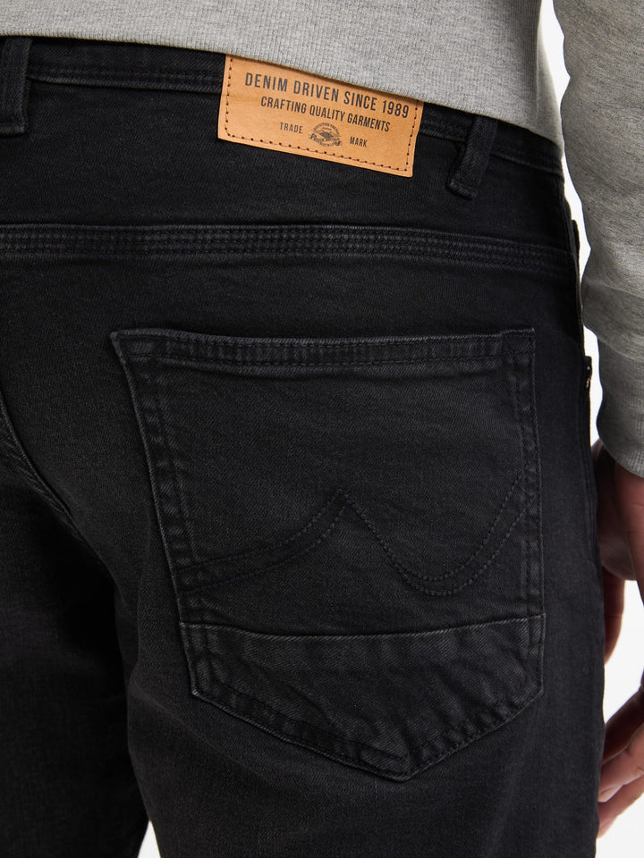 Petrol men Russel 9705 jeans regular-straight fit black denim – heren - L34
