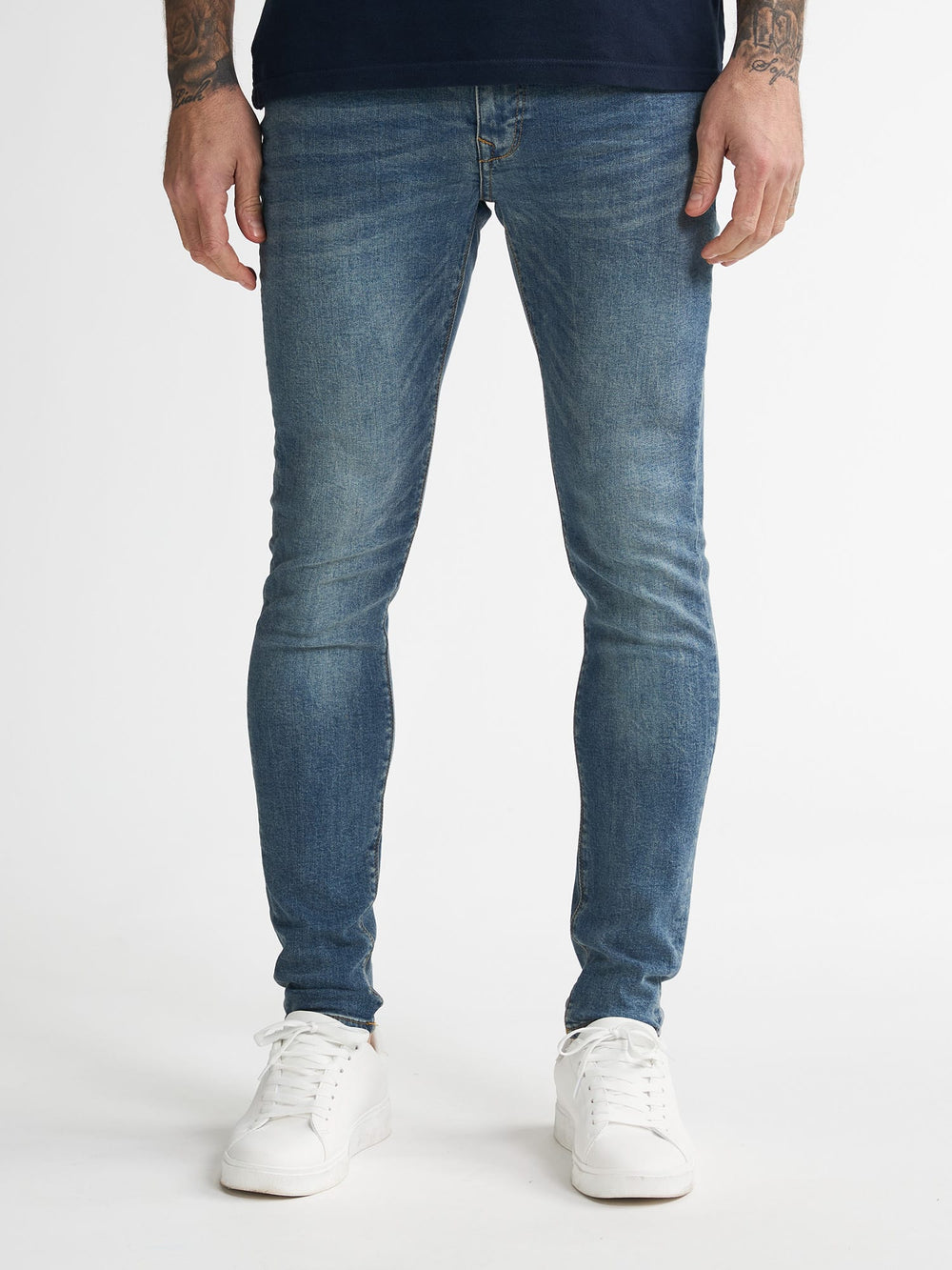Petrol men Nash 5751 jeans slim fit – heren - Blue Denim - L34