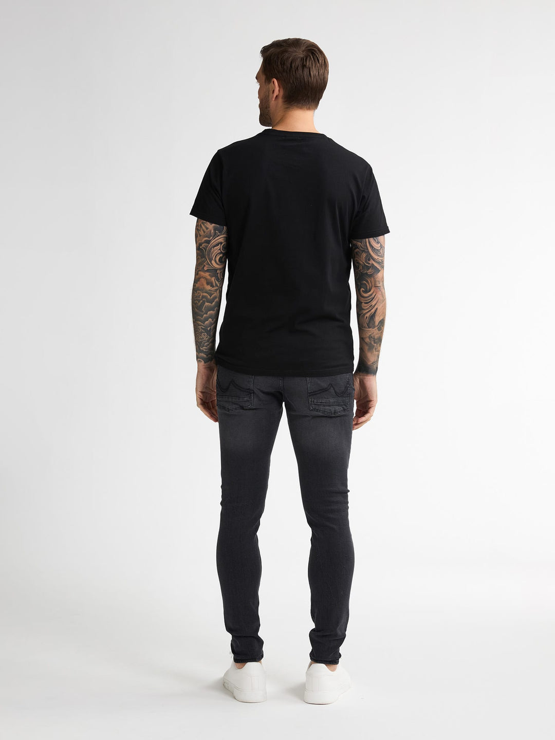 Petrol men Nash 9702 jeans slim fit black denim – heren - L34