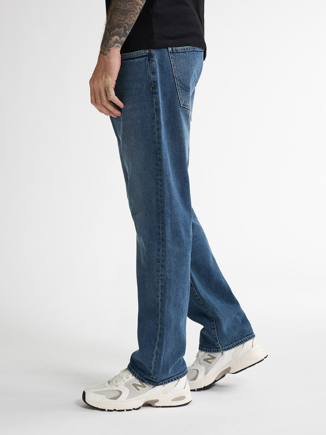 Petrol men Lewis Loose fit 5750 jeans – heren - Blue Denim - L34