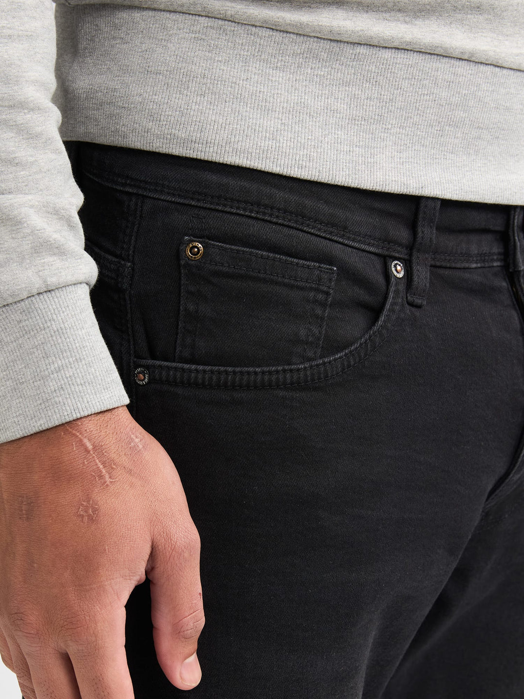 Petrol men Russel 9705 jeans black denim – heren - L34
