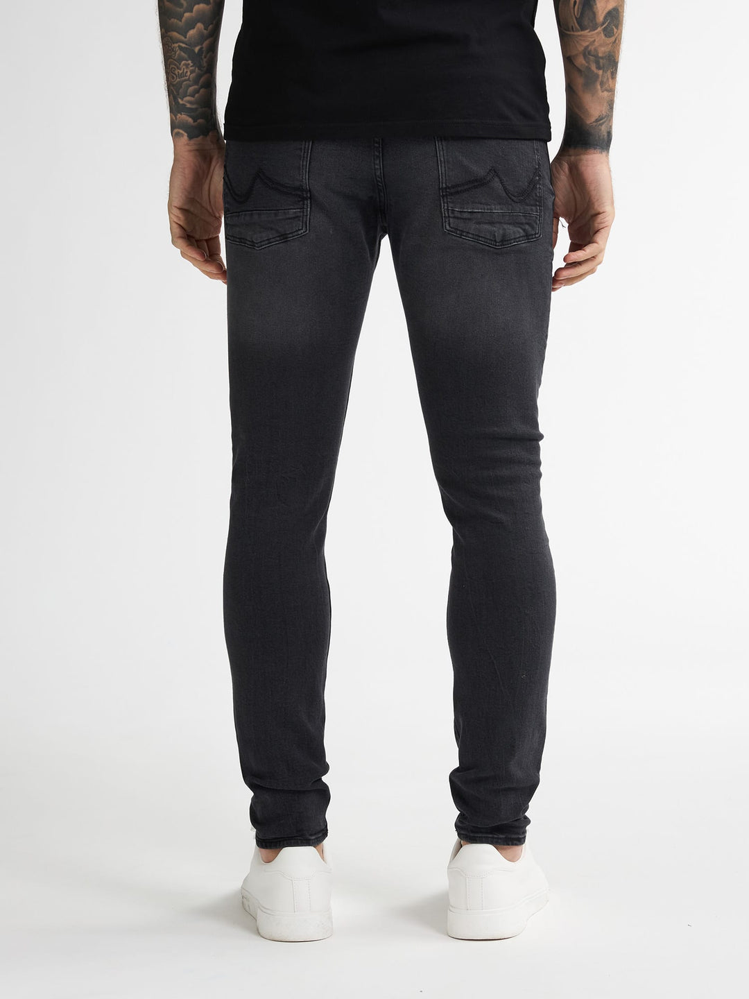 Petrol men Nash 9702 jeans slim fit black denim – heren - L34