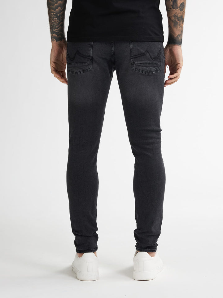 Petrol men Nash 9702 jeans slim fit black denim – heren - L34